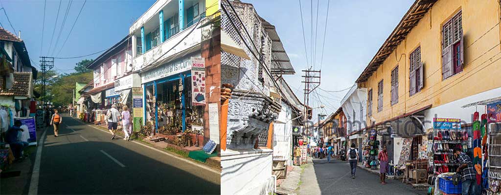 Jews Street, antique shops, spice shops