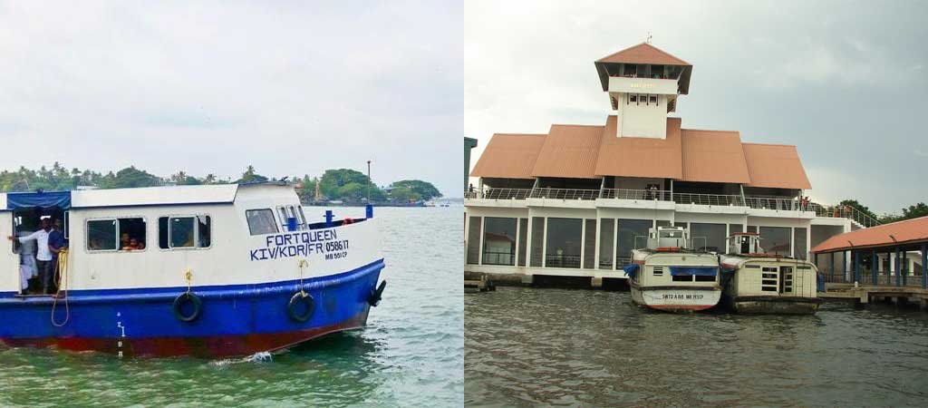 Mattancherry to Ernakulam boat service